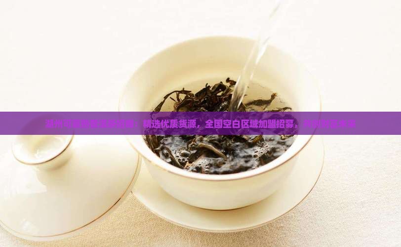 湖州可靠熟普洱茶招商：精选优质货源，全国空白区域加盟招募，共创财富未来