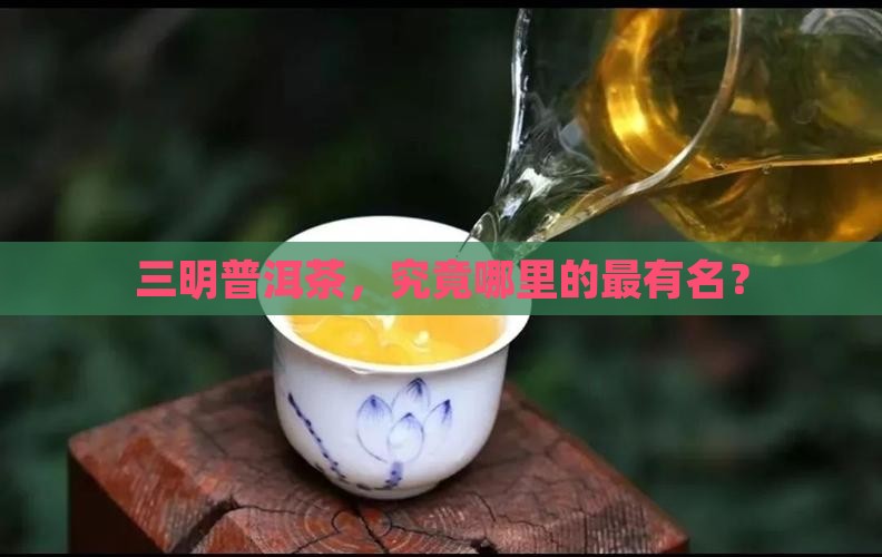 三明普洱茶，究竟哪里的最有名？