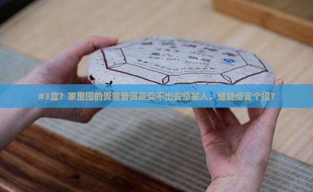 #3盒？家里囤的贵重普洱茶卖不出去急哭人，谁能给支个招？