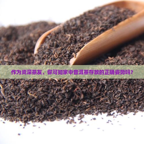 作为资深茶友，你可知家中普洱茶存放的正确姿势吗？