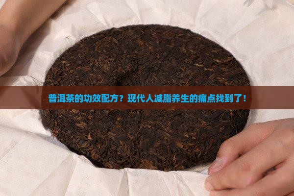普洱茶的功效配方？现代人减脂养生的痛点找到了！