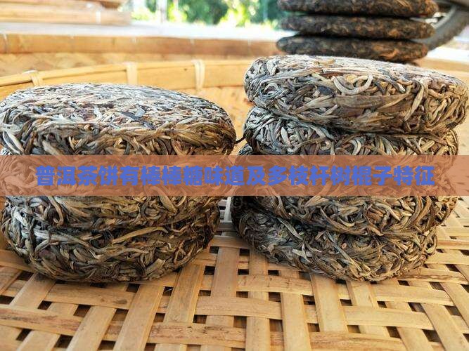 普洱茶饼有棒棒糖味道及多枝杆树棍子特征