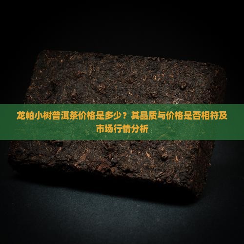 龙帕小树普洱茶价格是多少？其品质与价格是否相符及市场行情分析