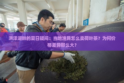 洪泽湖畔的夏日疑问：当地渔民怎么卖荷叶茶？为何价格差异那么大？
