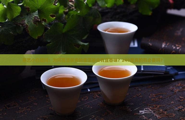 茶艺小白疑问：为何高温杀青的普洱茶会有豆香味？240度真的有必要吗？