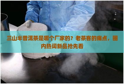 三山半普洱茶是哪个厂家的？老茶客的痛点，圈内热词新品抢先看