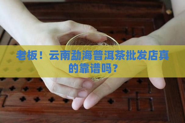 老板！云南勐海普洱茶批发店真的靠谱吗？
