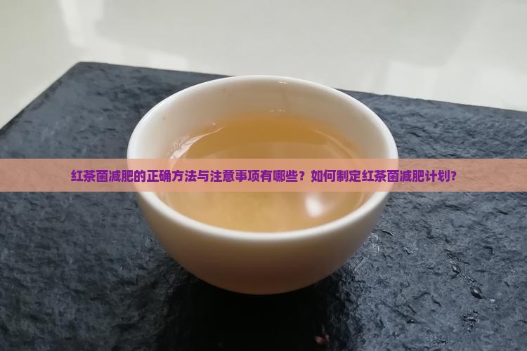 红茶菌减肥的正确方法与注意事项有哪些？如何制定红茶菌减肥计划？