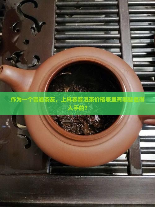 作为一个普通茶友，上林春普洱茶价格表里有哪些值得入手的？