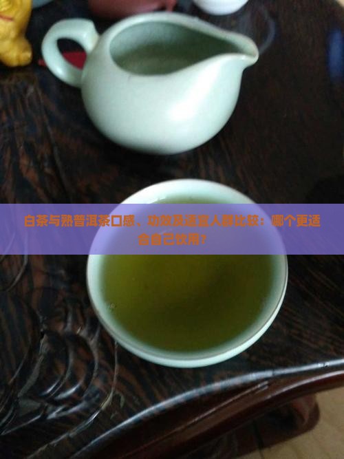 白茶与熟普洱茶口感、功效及适宜人群比较：哪个更适合自己饮用？