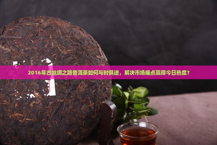 2016年古丝绸之路普洱茶如何与时俱进，解决市场痛点赢得今日热度？