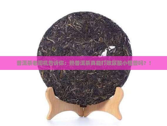 普洱茶老司机告诉你：熟普洱茶真能打败尿酸小怪兽吗？！