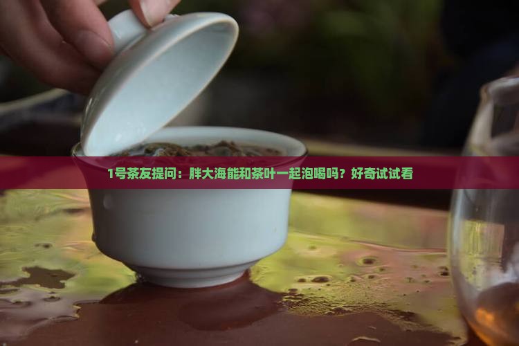 1号茶友提问：胖大海能和茶叶一起泡喝吗？好奇试试看