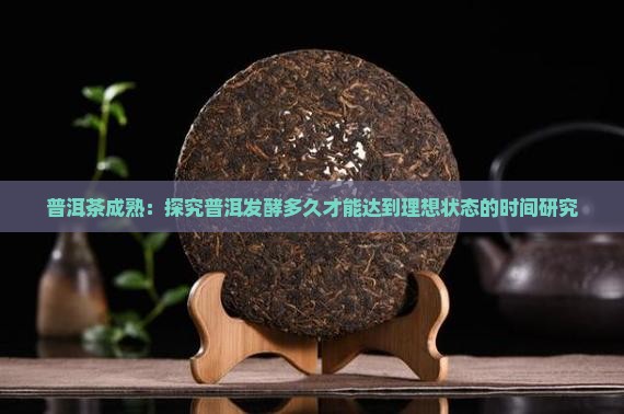 普洱茶成熟：探究普洱发酵多久才能达到理想状态的时间研究