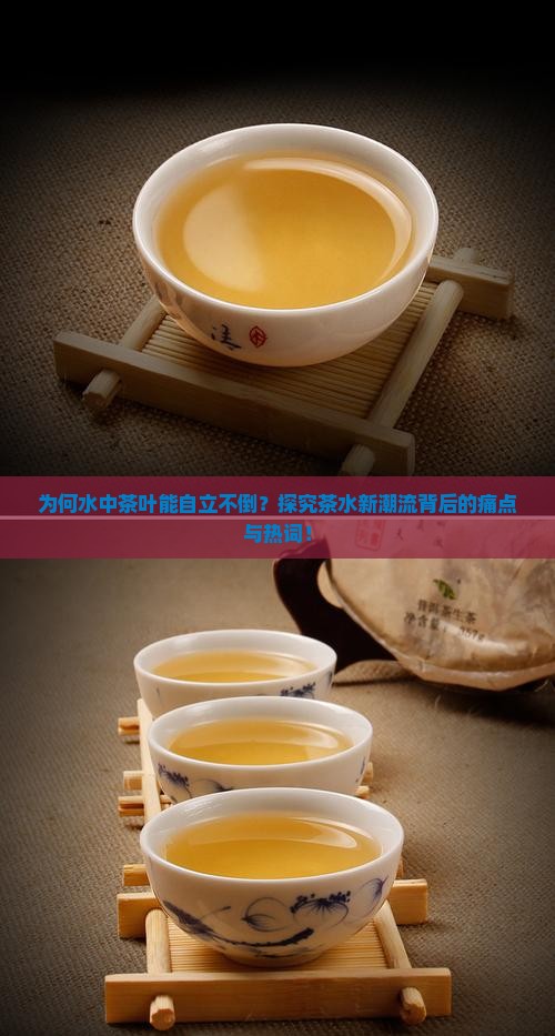 在水里立起来的茶叶