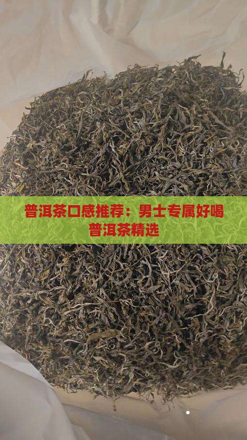 男士喝什么普洱茶好喝