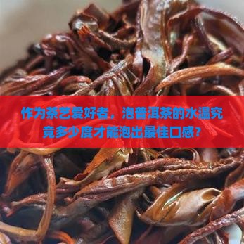 适宜冲泡普洱茶的温度