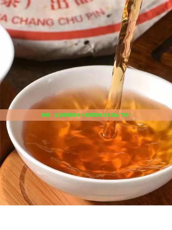 繁简茶水分离杯配件