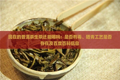 现在的普洱茶生茶还能喝吗