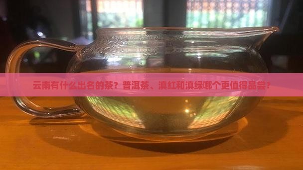 云南有什么出名的茶