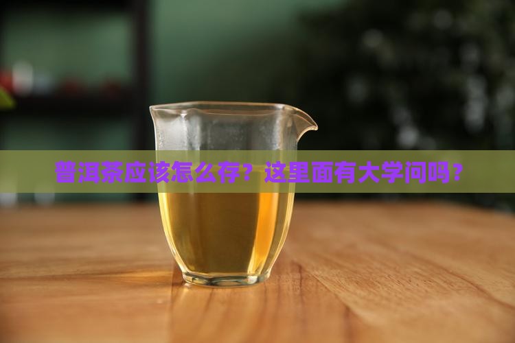 普洱茶的存放条件要求是什么