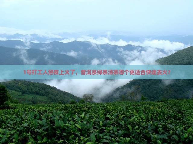 普洱茶绿茶去火吗还是清茶