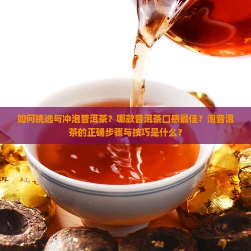 泡普洱茶哪种好喝