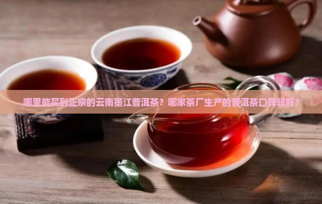 云南墨江哪家普洱茶好