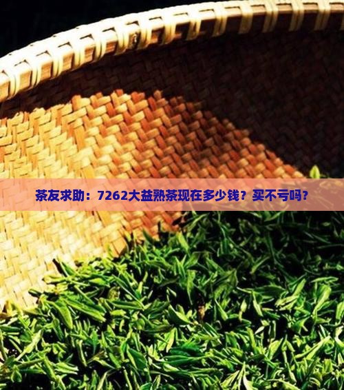 大益7262熟茶价格