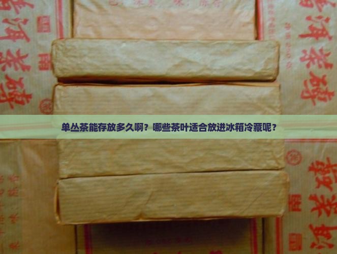 单丛茶能放多久什么茶叶适合冷藏