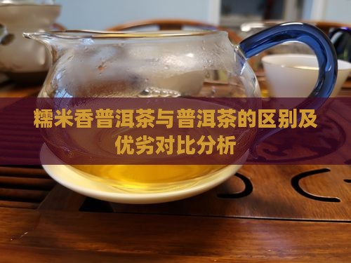 糯米香普洱茶与荷叶普洱茶