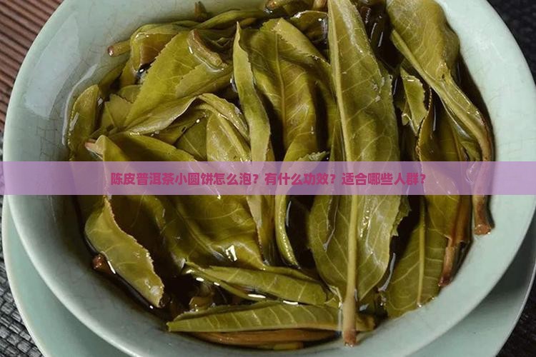 陈皮普洱茶小圆饼