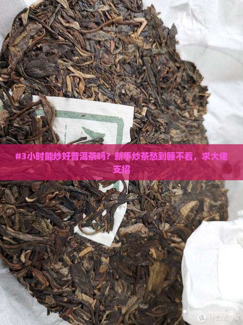 炒普洱茶需要多长时间