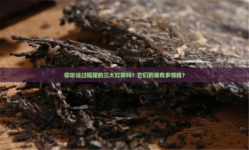 福建三大红茶是哪三大