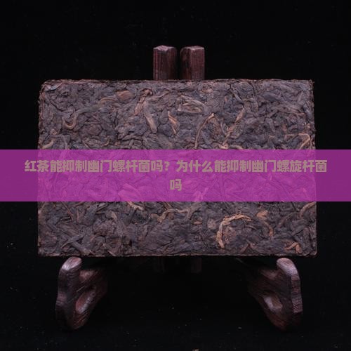 红茶能抑制幽门螺杆菌吗