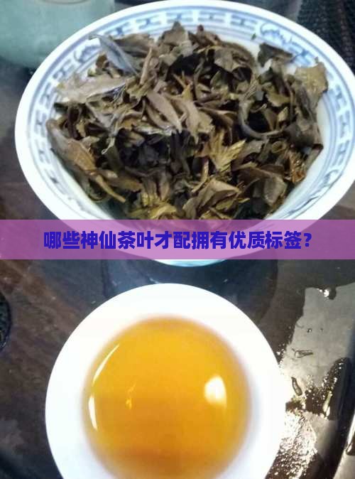 以下属于优质茶叶品质的特征是