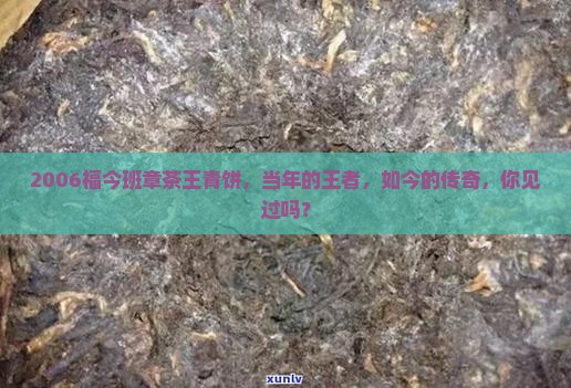 2006福今班章茶王青饼