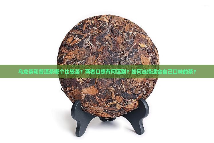 乌龙茶跟普洱茶哪个比较苦