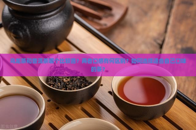 乌龙茶跟普洱茶哪个比较苦