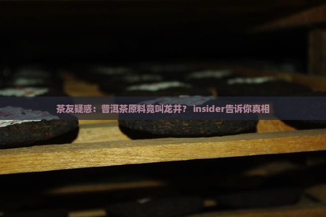 普洱茶原料龙井