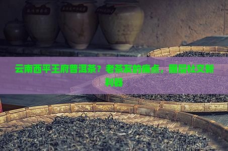 云南西平王府普洱茶