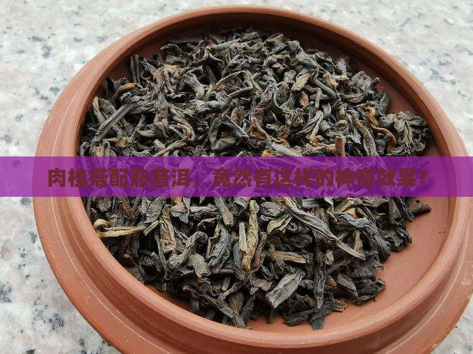 肉桂加熟普洱茶功效