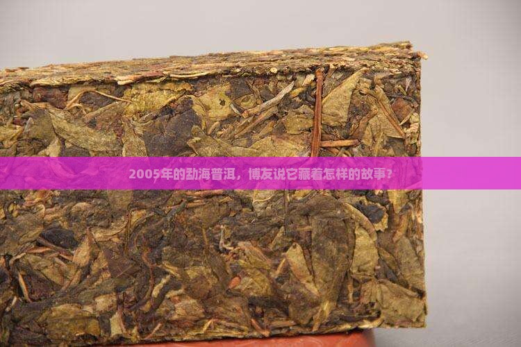 勐海博友普洱茶2005