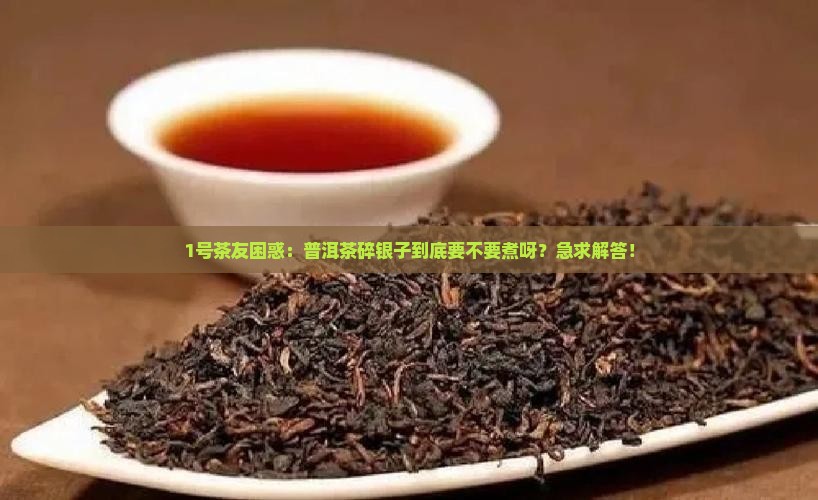 普洱茶碎银子需要煮吗
