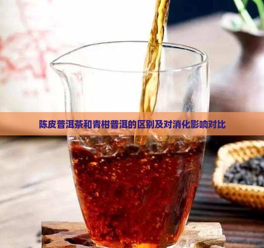 陈皮普洱茶和青柑普洱的区别