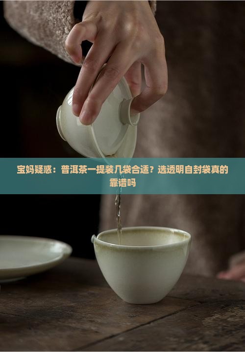 普洱茶一提透明自封袋