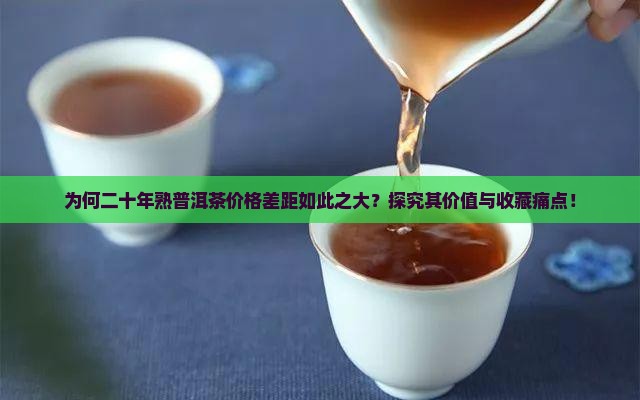 二十年熟普洱茶多少钱