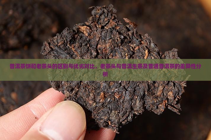 普洱茶饼和老茶头