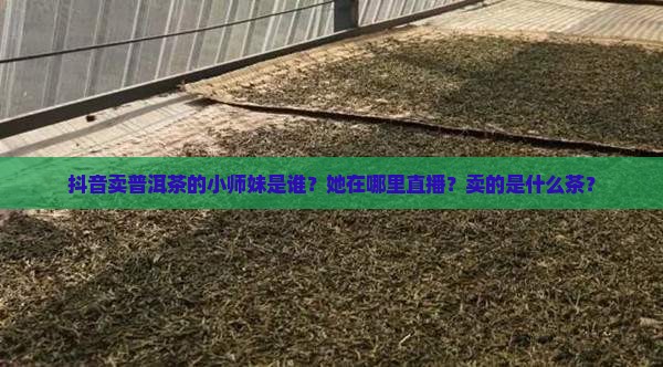 抖音卖普洱茶的小师妹是谁
