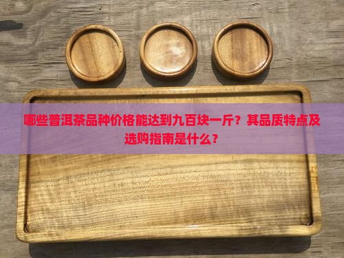 九百块一斤的普洱茶有哪些